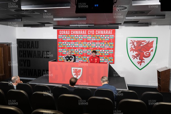 300526 - Wales Football Media Interviews - Lewis Koumas speaks to the press ahead of his sides upcoming Friendly match against Ghana