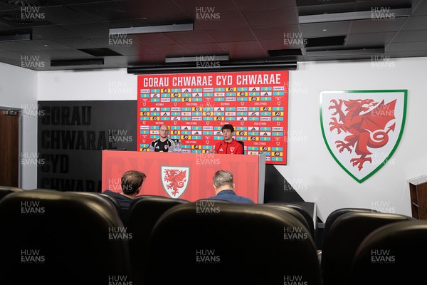 300526 - Wales Football Media Interviews - Lewis Koumas speaks to the press ahead of his sides upcoming Friendly match against Ghana