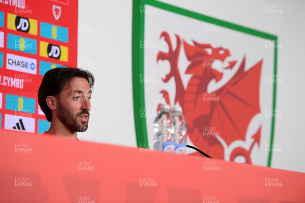 300526 - Wales Football Media Interviews - Josh Sheehan speaks to the press ahead of his sides upcoming Friendly match against Ghana