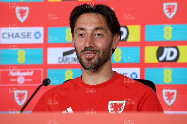 300526 - Wales Football Media Interviews - Josh Sheehan speaks to the press ahead of his sides upcoming Friendly match against Ghana