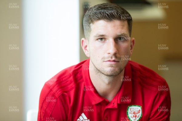 020919 - Wales Football Media Session - Wales'  Chris Mepham during media session