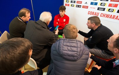 Wales Football Media Session 071019