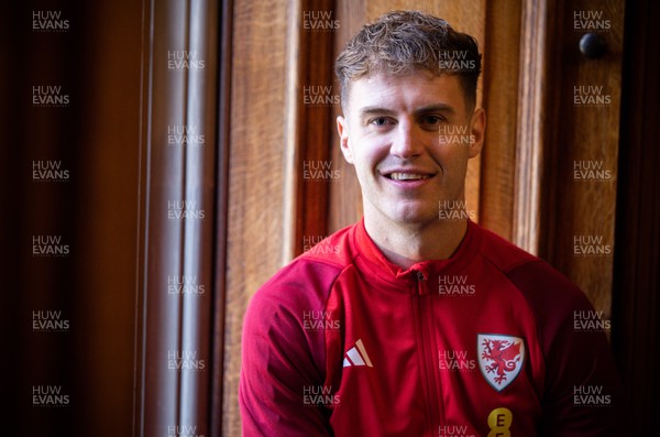 141122 - Wales Football Media Interviews - Joe Rodon of Wales during a media interview session ahead of the Wales team departure for the FIFA World Cup in Qatar