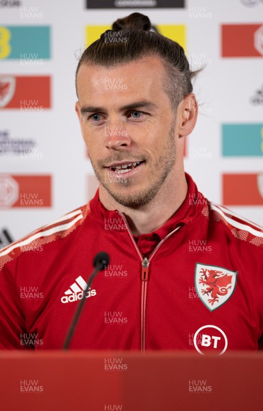 130622 - Wales Football Media Conference - Wales’ Gareth Bale during media conference ahead of the UEFA Nations League match against Netherlands