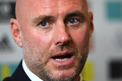 130922 - Wales Football Press Conference -  Wales Manager Robert Page talk to media