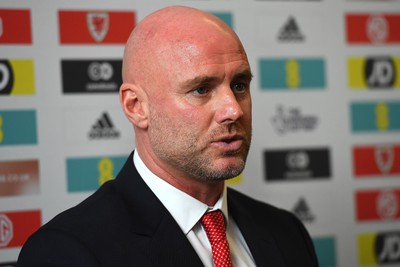 130922 - Wales Football Press Conference -  Wales Manager Robert Page talk to media