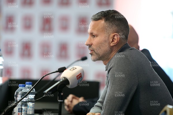 051119 - Wales Football Squad Announcement - Ryan Giggs talks to the media