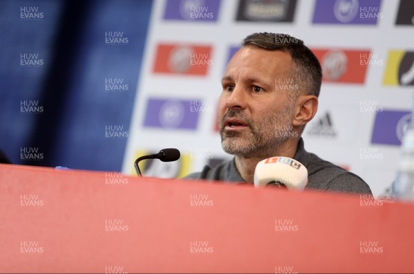 051119 - Wales Football Squad Announcement - Ryan Giggs talks to the media