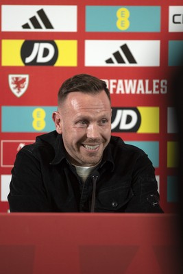 120325 - Wales Football Squad Announcement - Wales Manager Craig Bellamy speaks to the press after he announces his squad for the upcoming World Cup Qualifiers 