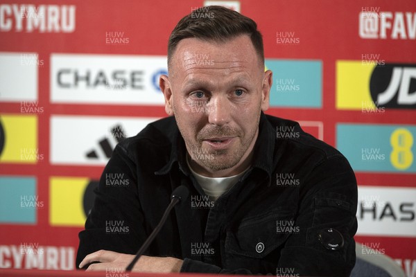 120325 - Wales Football Squad Announcement - Wales Manager Craig Bellamy speaks to the press after he announces his squad for the upcoming World Cup Qualifiers 