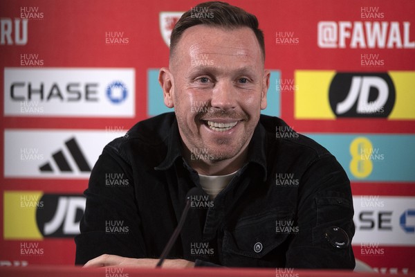 120325 - Wales Football Squad Announcement - Wales Manager Craig Bellamy speaks to the press after he announces his squad for the upcoming World Cup Qualifiers 