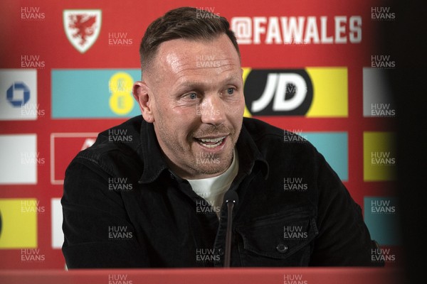 120325 - Wales Football Squad Announcement - Wales Manager Craig Bellamy speaks to the press after he announces his squad for the upcoming World Cup Qualifiers 