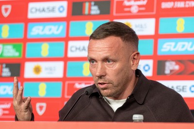 150926 - Wales Football Squad Announcement  - Wales Manager Craig Bellamy announces his squad for the upcoming Nations League campaign