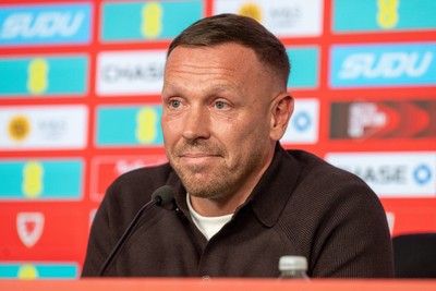 150926 - Wales Football Squad Announcement  - Wales Manager Craig Bellamy announces his squad for the upcoming Nations League campaign