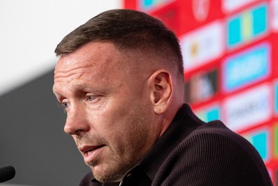 150926 - Wales Football Squad Announcement  - Wales Manager Craig Bellamy announces his squad for the upcoming Nations League campaign