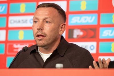 150926 - Wales Football Squad Announcement  - Wales Manager Craig Bellamy announces his squad for the upcoming Nations League campaign