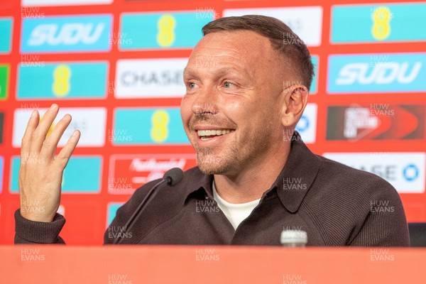 150926 - Wales Football Squad Announcement  - Wales Manager Craig Bellamy announces his squad for the upcoming Nations League campaign