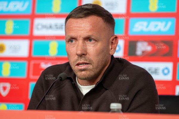 150926 - Wales Football Squad Announcement  - Wales Manager Craig Bellamy announces his squad for the upcoming Nations League campaign