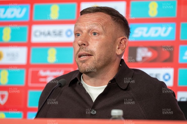 150926 - Wales Football Squad Announcement  - Wales Manager Craig Bellamy announces his squad for the upcoming Nations League campaign