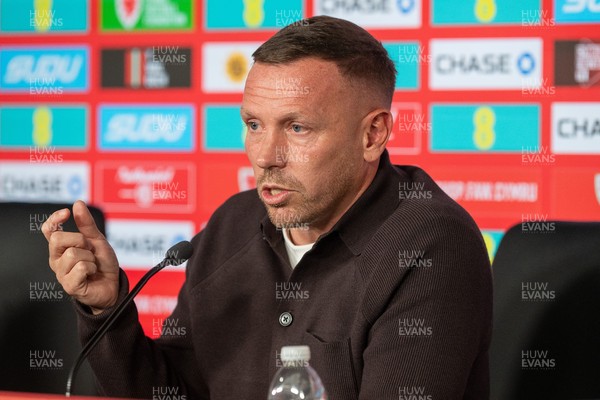 150926 - Wales Football Squad Announcement  - Wales Manager Craig Bellamy announces his squad for the upcoming Nations League campaign
