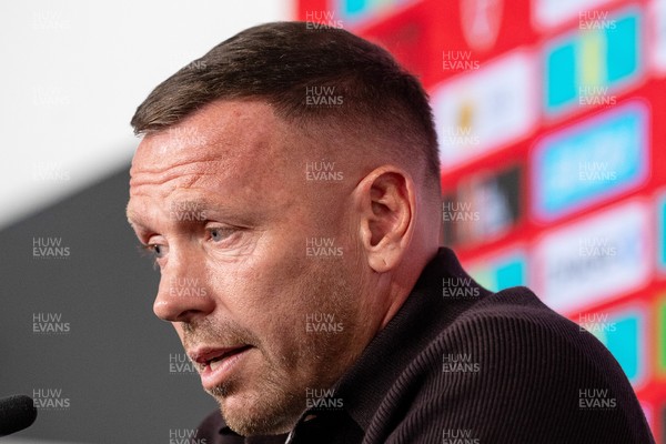 150926 - Wales Football Squad Announcement  - Wales Manager Craig Bellamy announces his squad for the upcoming Nations League campaign