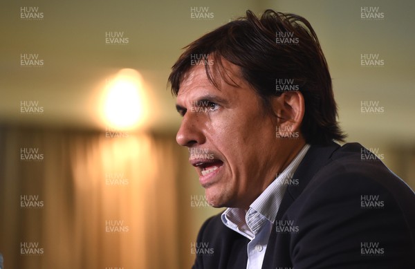 250517 - Wales Football Press Conference - Wales manager Chris Coleman names his squad