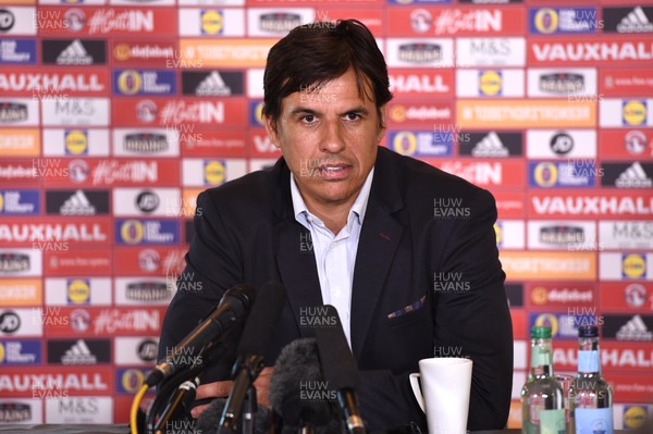 250517 - Wales Football Press Conference - Wales manager Chris Coleman names his squad