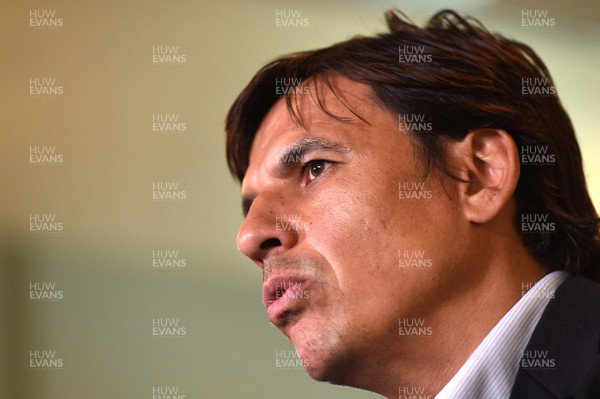 250517 - Wales Football Press Conference - Wales manager Chris Coleman names his squad