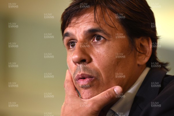 250517 - Wales Football Press Conference - Wales manager Chris Coleman names his squad