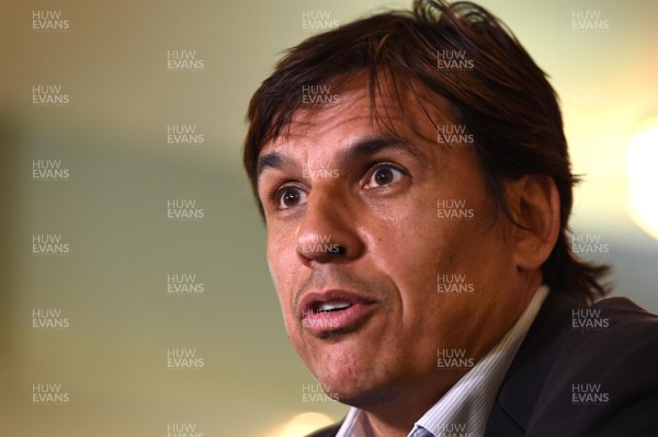 250517 - Wales Football Press Conference - Wales manager Chris Coleman names his squad