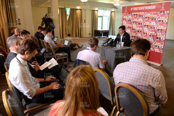 250517 - Wales Football Press Conference - Wales manager Chris Coleman names his squad