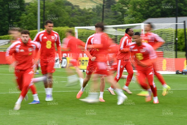 010626 -  Wales during training ahead of their upcoming friendly match against Ghana