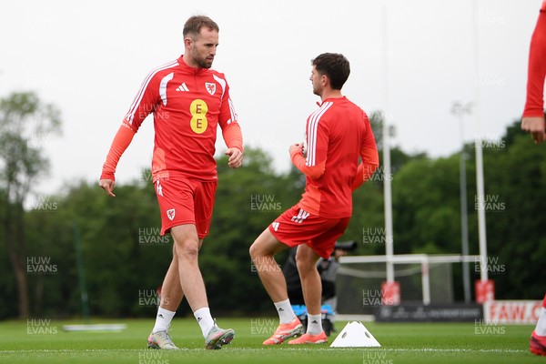 010626 -  Rhys Norrington-Davies of Wales during training ahead of their upcoming friendly match against Ghana