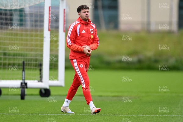 010626 - Neco Williams of Wales during training ahead of their upcoming friendly match against Ghana