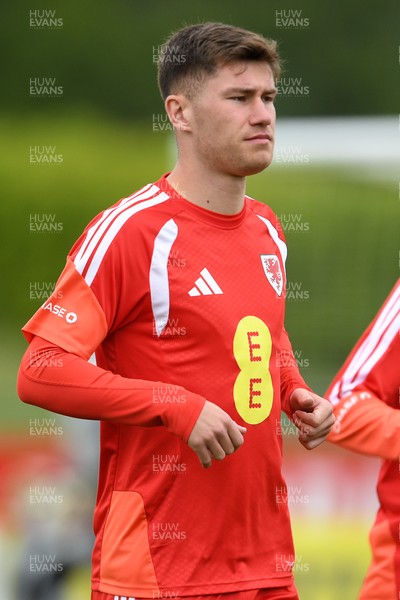 010626 - Cameron Congreve of Wales during training ahead of their upcoming friendly match against Ghana