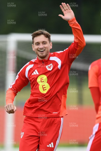 010626 - David Brooks of Wales during training ahead of their upcoming friendly match against Ghana