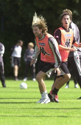 Wales Football Training 010903