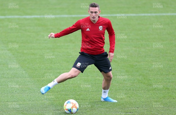 020919 - Wales Football Training - Connor Roberts during training
