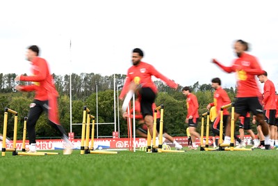 031026 - Wales Football Training - Wales players during training ahead of their upcoming Nations League match against Denmark