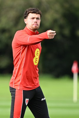 031026 - Wales Football Training - Neco Williams during training ahead of their upcoming Nations League match against Denmark