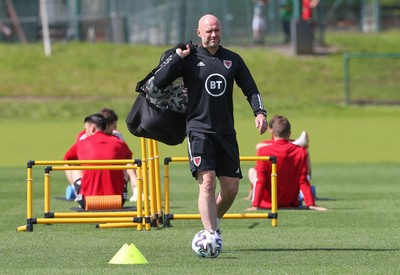 Wales Football Training 040621