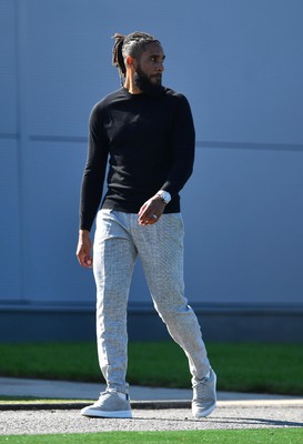 040923 - Wales Football Training - Ashley Williams during training