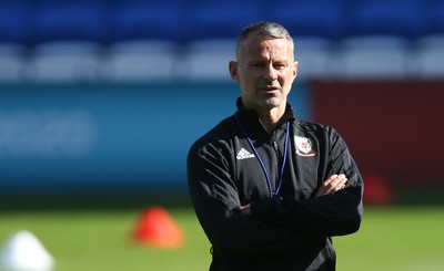 Wales Football Training 050919