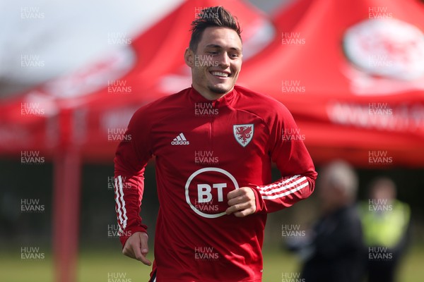 050920 - Wales Football Training -  Connor Roberts during training ahead of their UEFA Nations League game against Bulgaria
