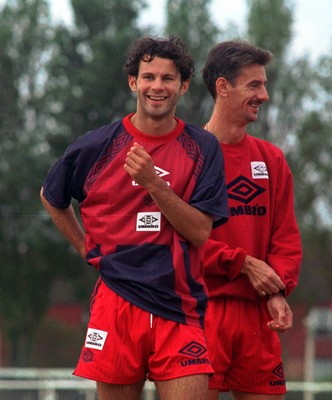 Wales Football Training 050994