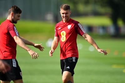 060923 - Wales Football Training - Aaron Ramsey during training