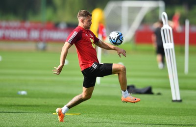 060923 - Wales Football Training - Aaron Ramsey during training