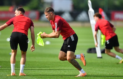 060923 - Wales Football Training - Aaron Ramsey during training