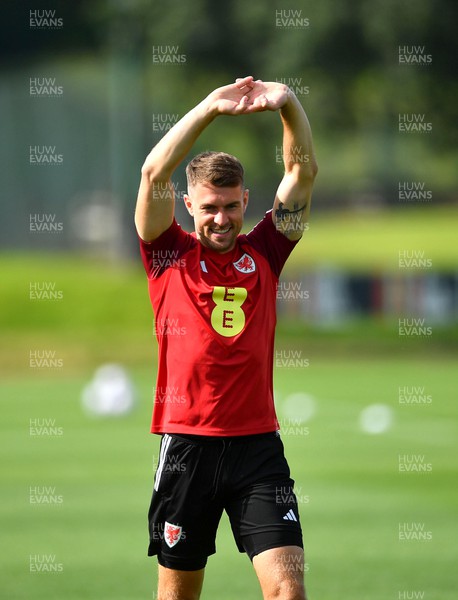060923 - Wales Football Training - Aaron Ramsey during training
