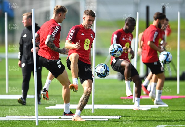 060923 - Wales Football Training - Aaron Ramsey during training